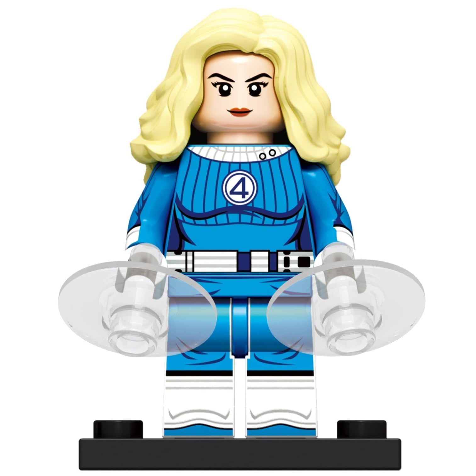 Invisible Woman Fantastic Four First Steps Custom Marvel Superhero Minifigure