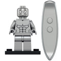Silver Surfer (Fantastic Four) Custom Marvel Superhero Minifigure - Minifigure Bricks