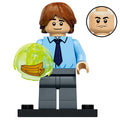 Jim Halpert Custom The Office Minifigure - Minifigure Bricks