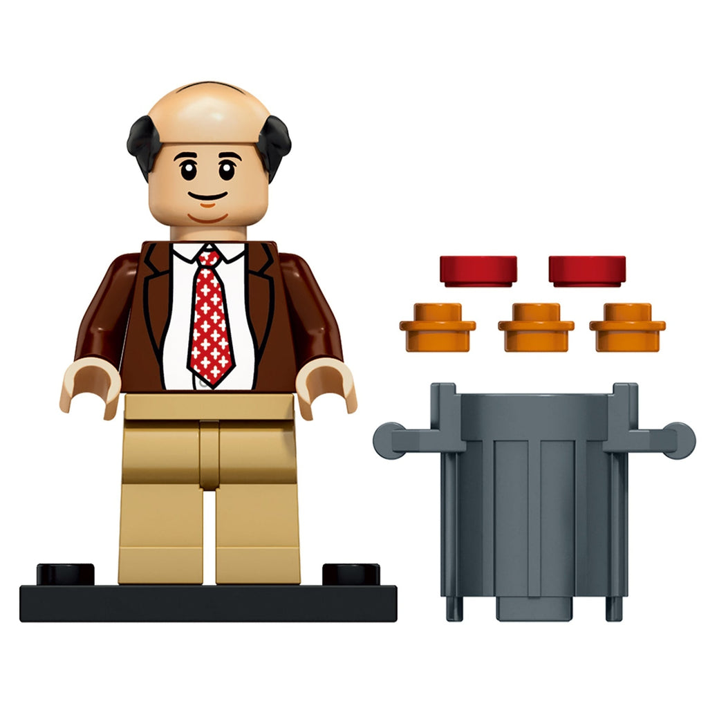 Kevin Malone Custom The Office Minifigure - Minifigure Bricks