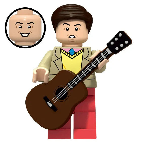 Andy Bernard Custom The Office Minifigure - Minifigure Bricks