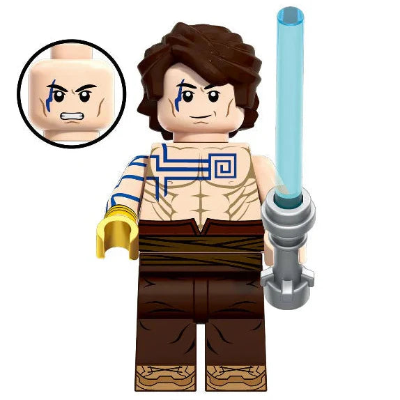 Anakin Skywalker (Clone Wars) Custom Star Wars Minifigure - Minifigure Bricks