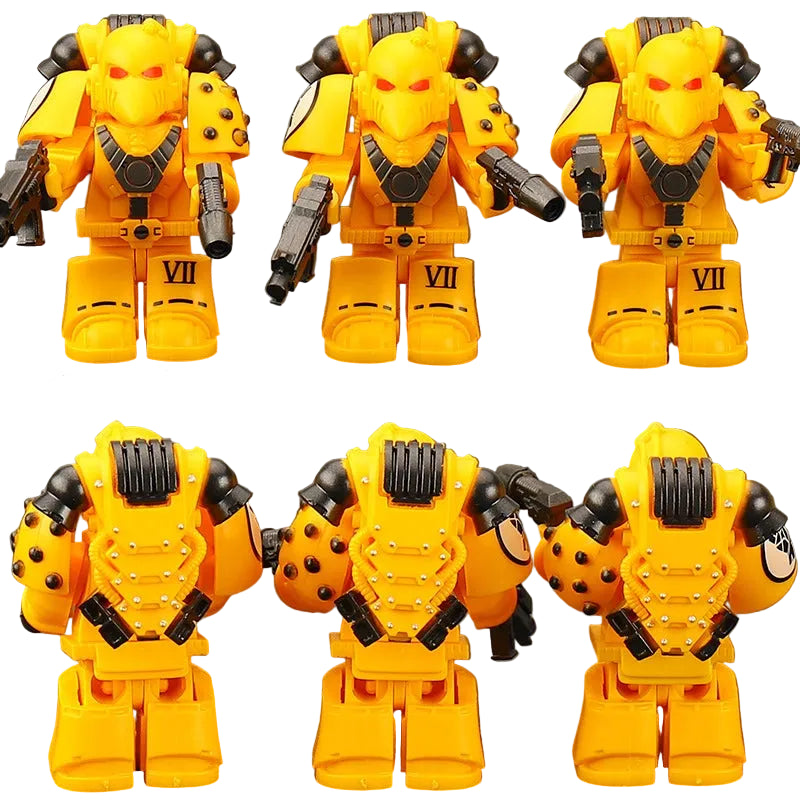 Imperial Fists (Mark VI Corvus Power Armour) From Warhammer 30K Minifigure