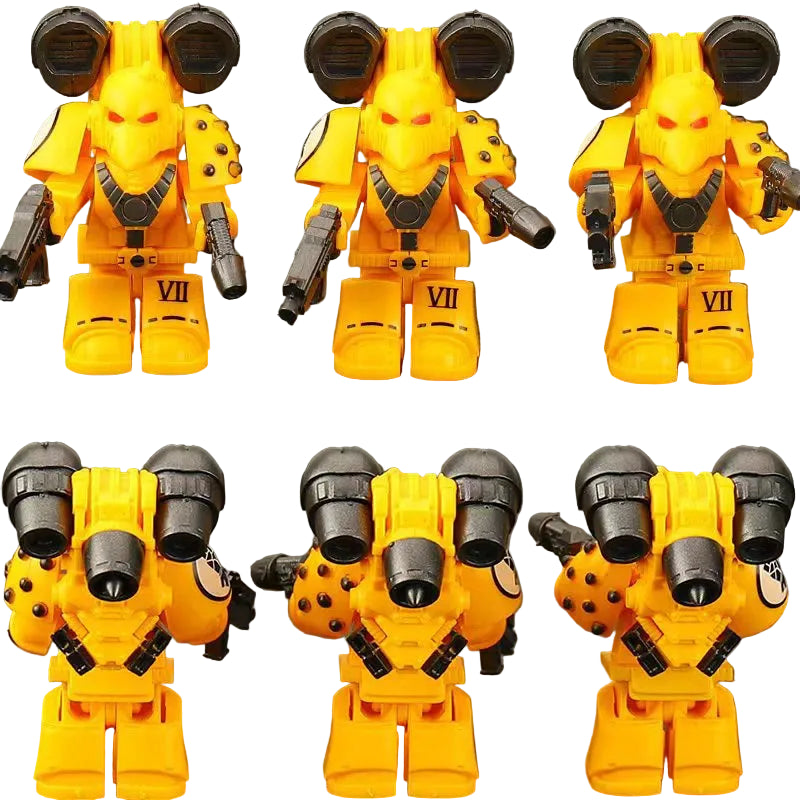 Imperial Fists (Mark VI Corvus Power Armour) From Warhammer 30K Minifigure
