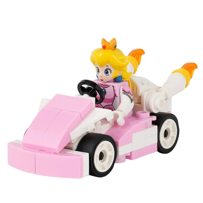 Princess Peach Custom Mario Kart Racing MOC