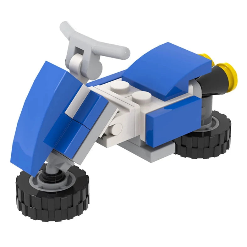 Toad Bike Custom Mario Kart Racing MOC