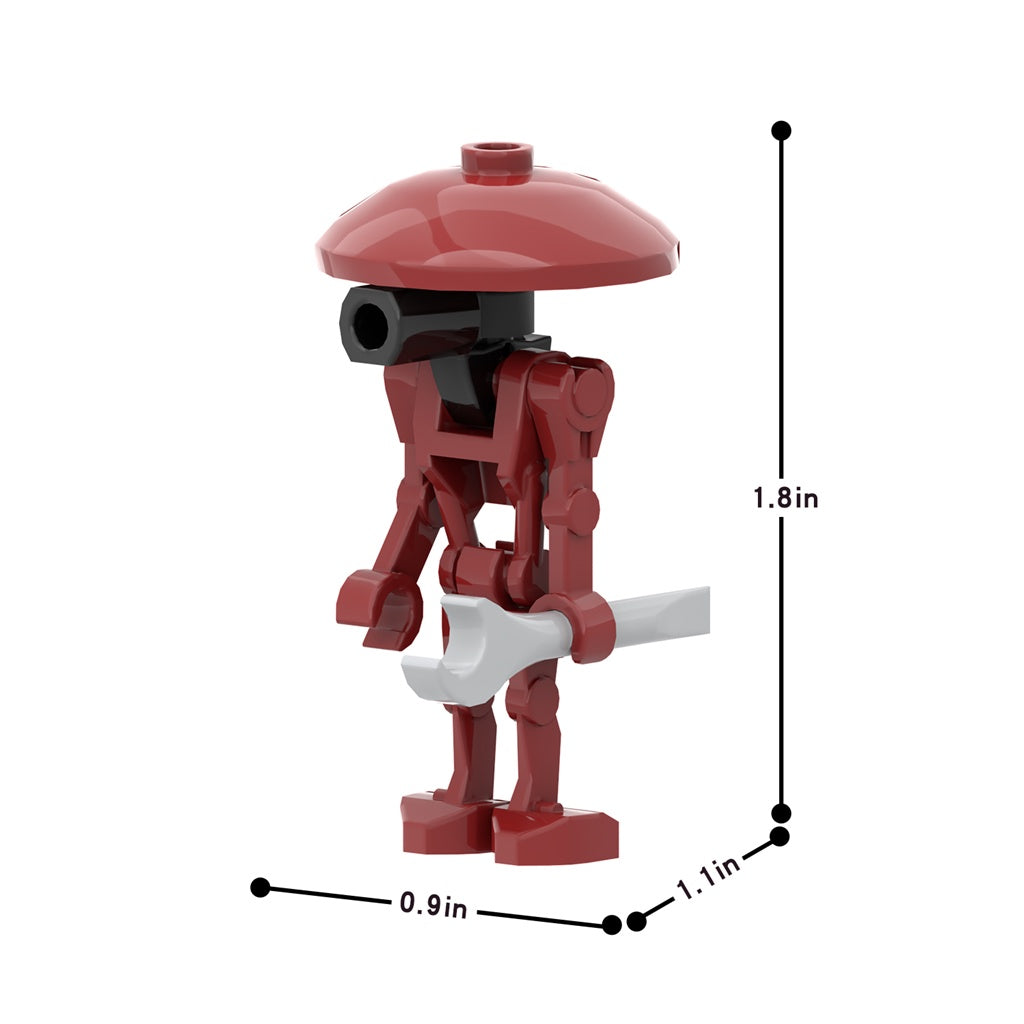 6 x DUM-series Pit Droid custom Star Wars Minifigure