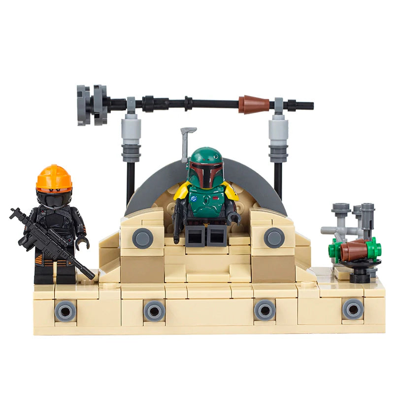 Boba Fett's Throne Star Wars MOC - Minifigure Bricks