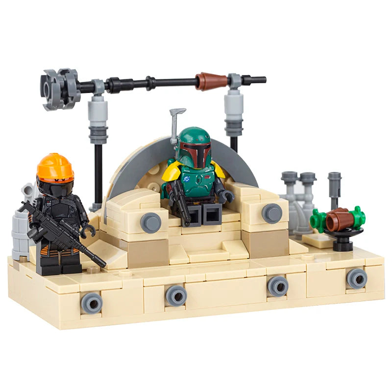 Boba Fett's Throne Star Wars MOC - Minifigure Bricks