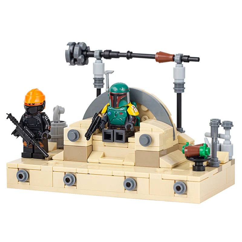 Boba Fett's Throne Star Wars MOC - Minifigure Bricks