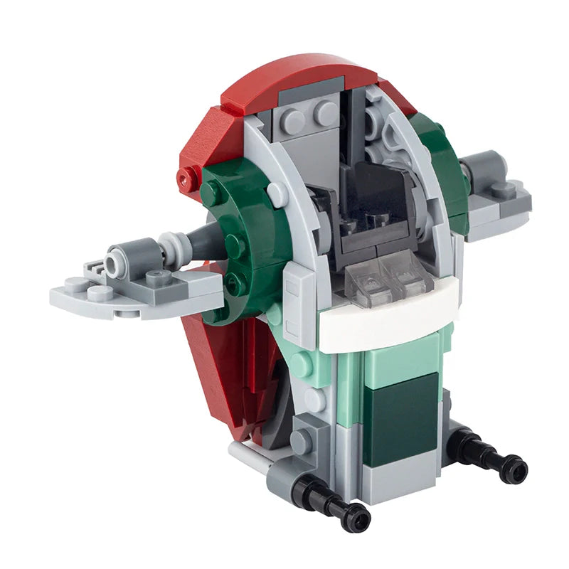 Slave I Craft Custom Star Wars MOC - Minifigure Bricks