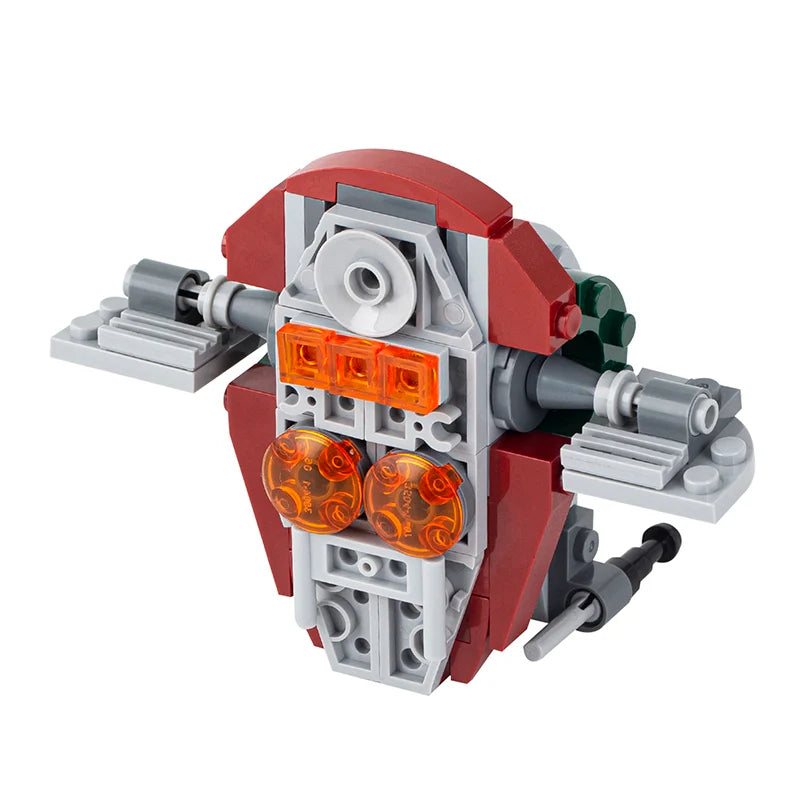 Slave I Craft Custom Star Wars MOC - Minifigure Bricks