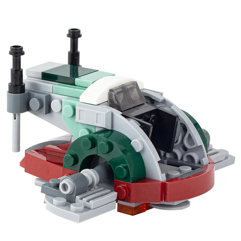 Slave I Craft Custom Star Wars MOC - Minifigure Bricks