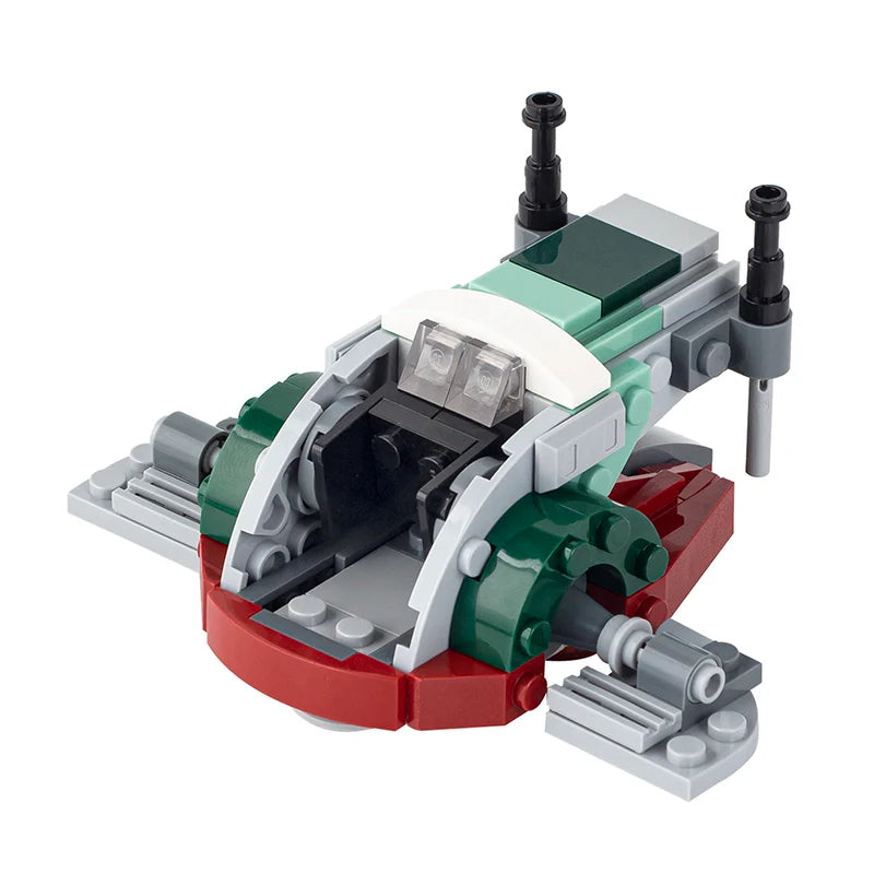 Slave I Craft Custom Star Wars MOC - Minifigure Bricks