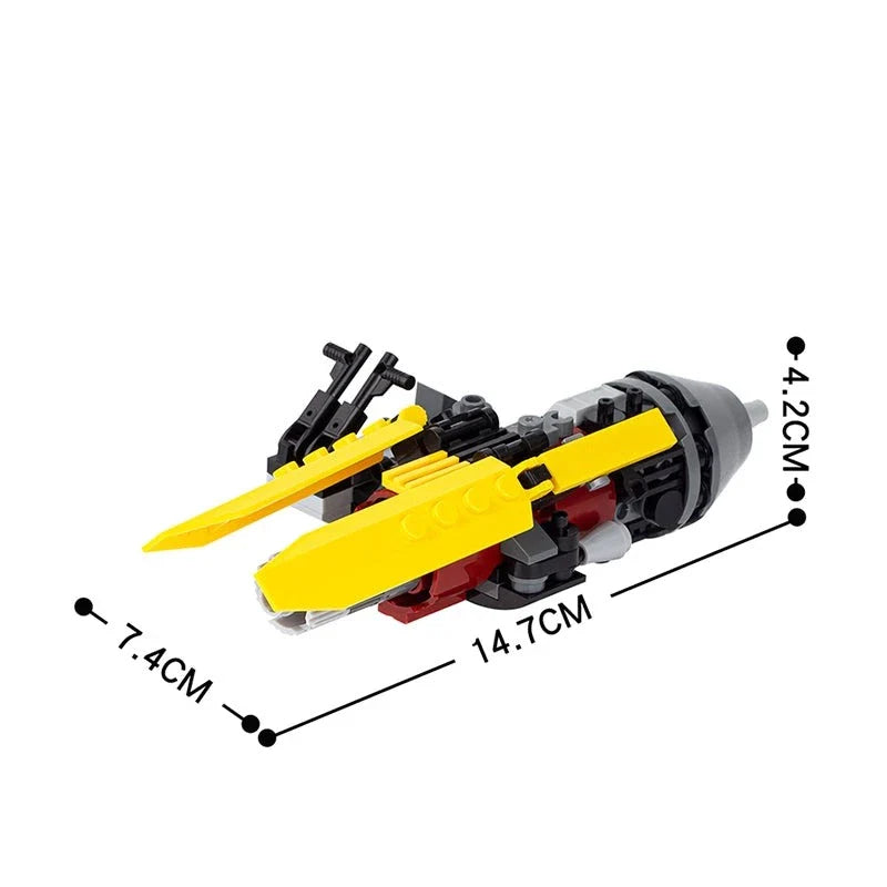 Cobb Vanth's Speeder Star Wars MOC - Minifigure Bricks