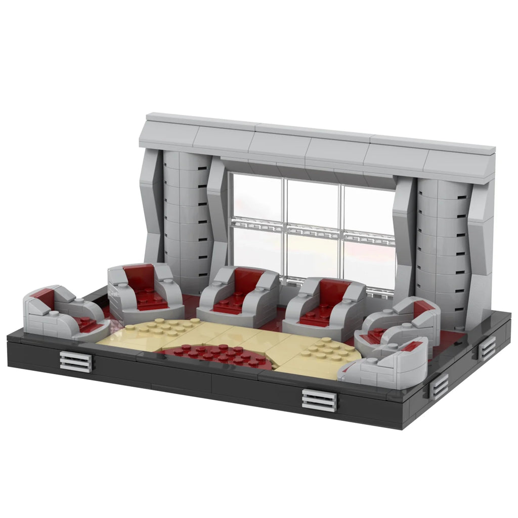 Jedi Council Chambers Custom Star Wars MOC - Minifigure Bricks