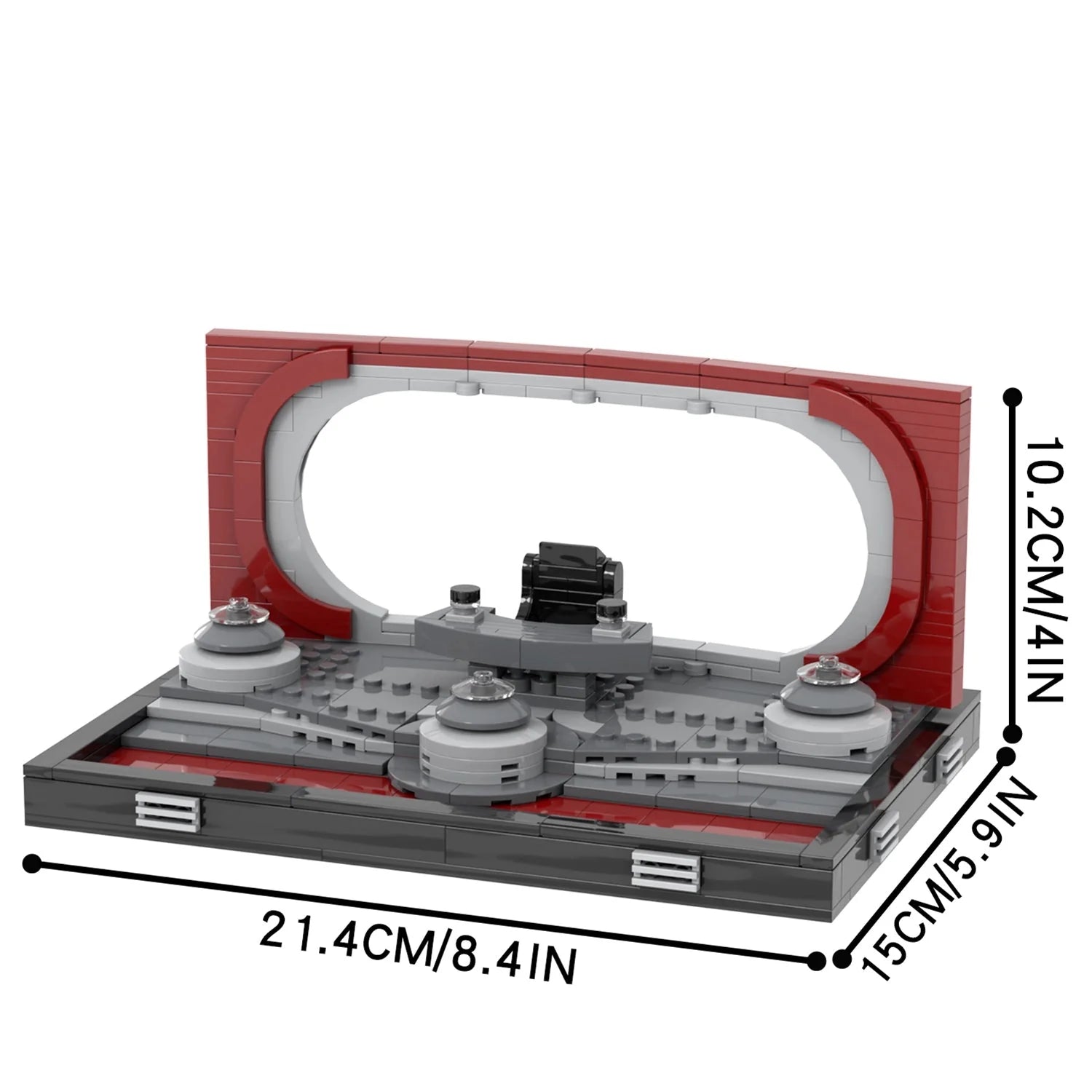 Duel in Palpatine's Office Custom Star Wars MOC - Minifigure Bricks