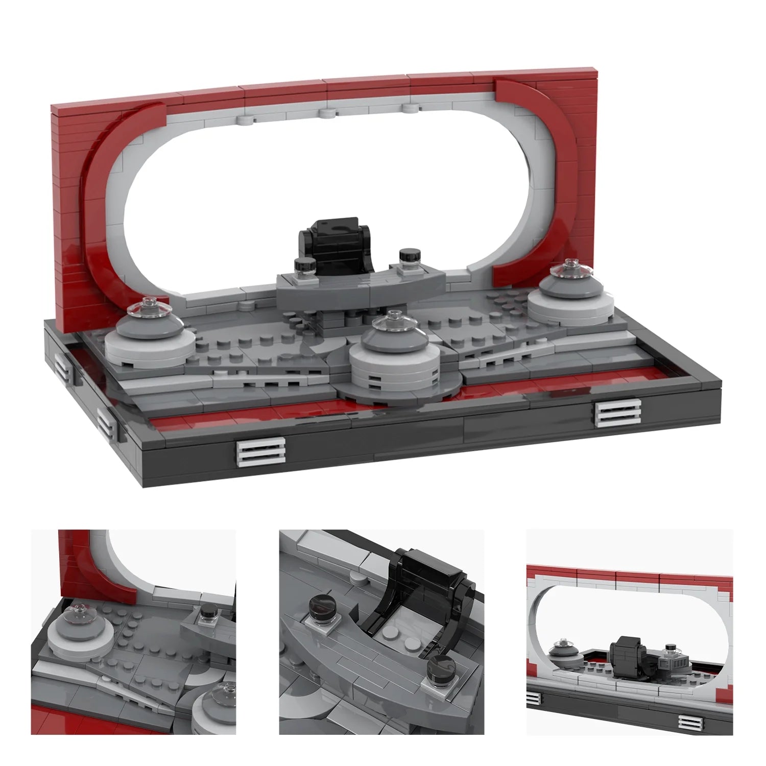 Duel in Palpatine's Office Custom Star Wars MOC - Minifigure Bricks