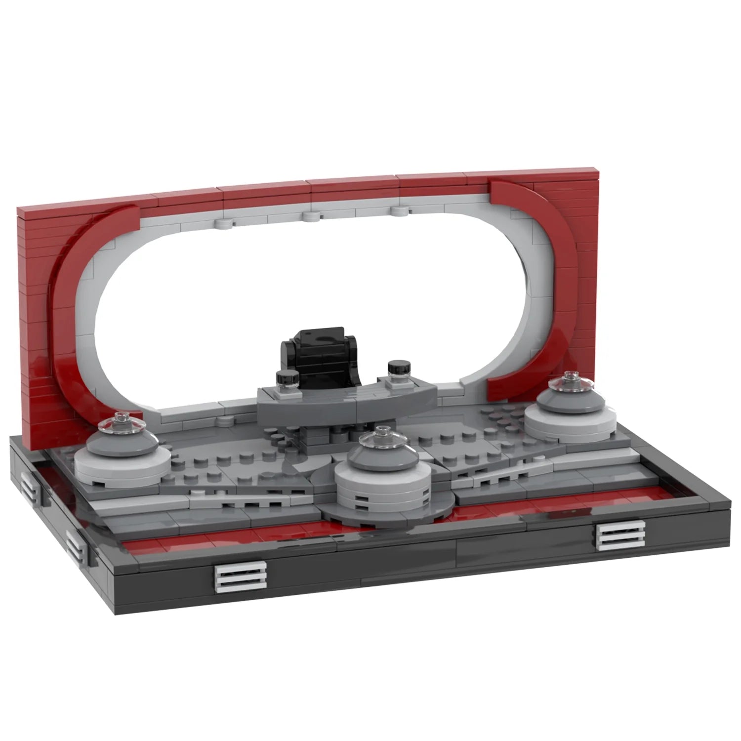 Duel in Palpatine's Office Custom Star Wars MOC - Minifigure Bricks