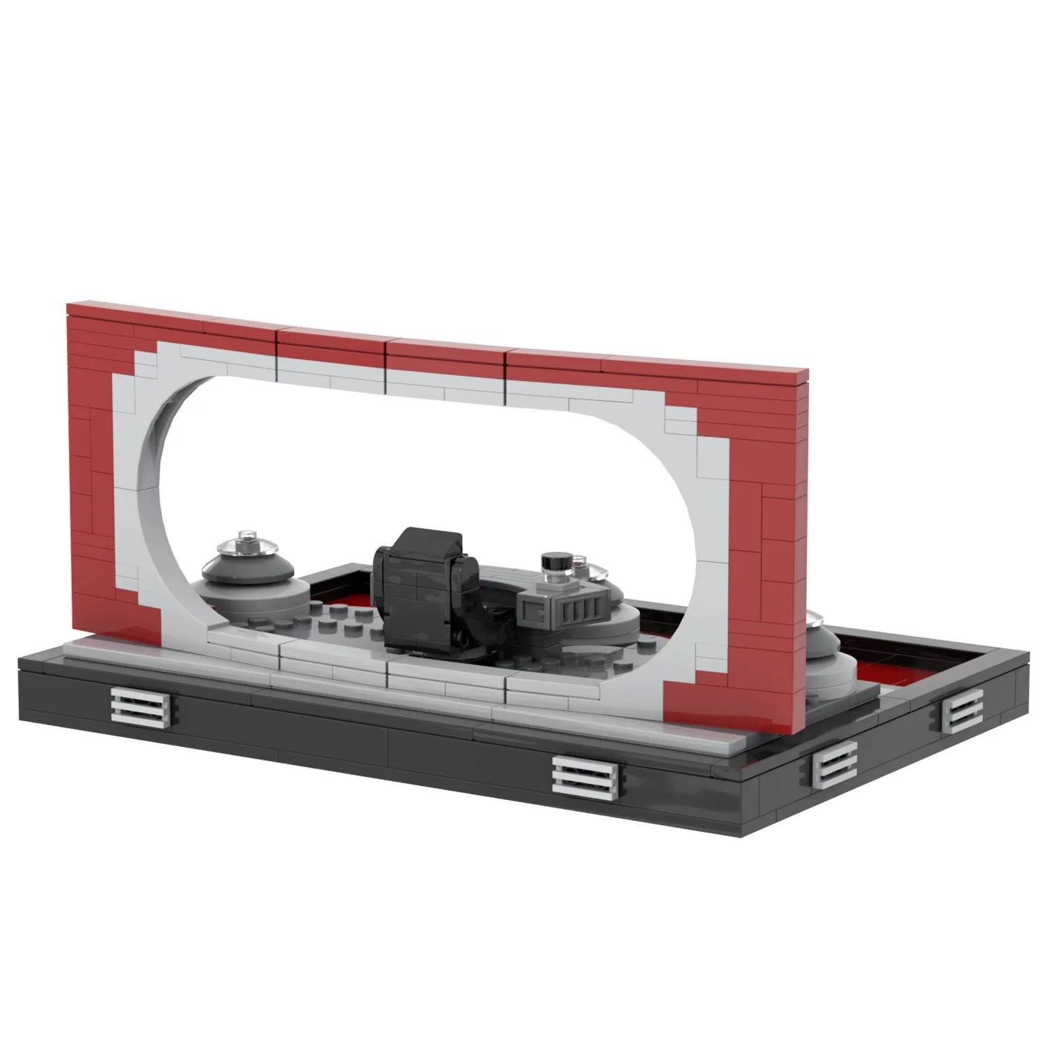 Duel in Palpatine's Office Custom Star Wars MOC - Minifigure Bricks