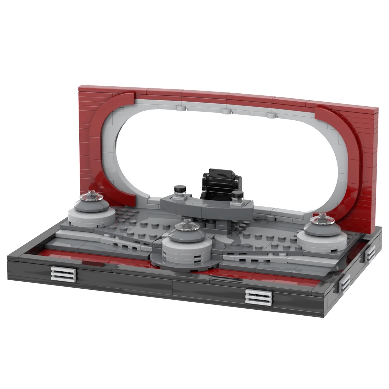Duel in Palpatine's Office Custom Star Wars MOC - Minifigure Bricks