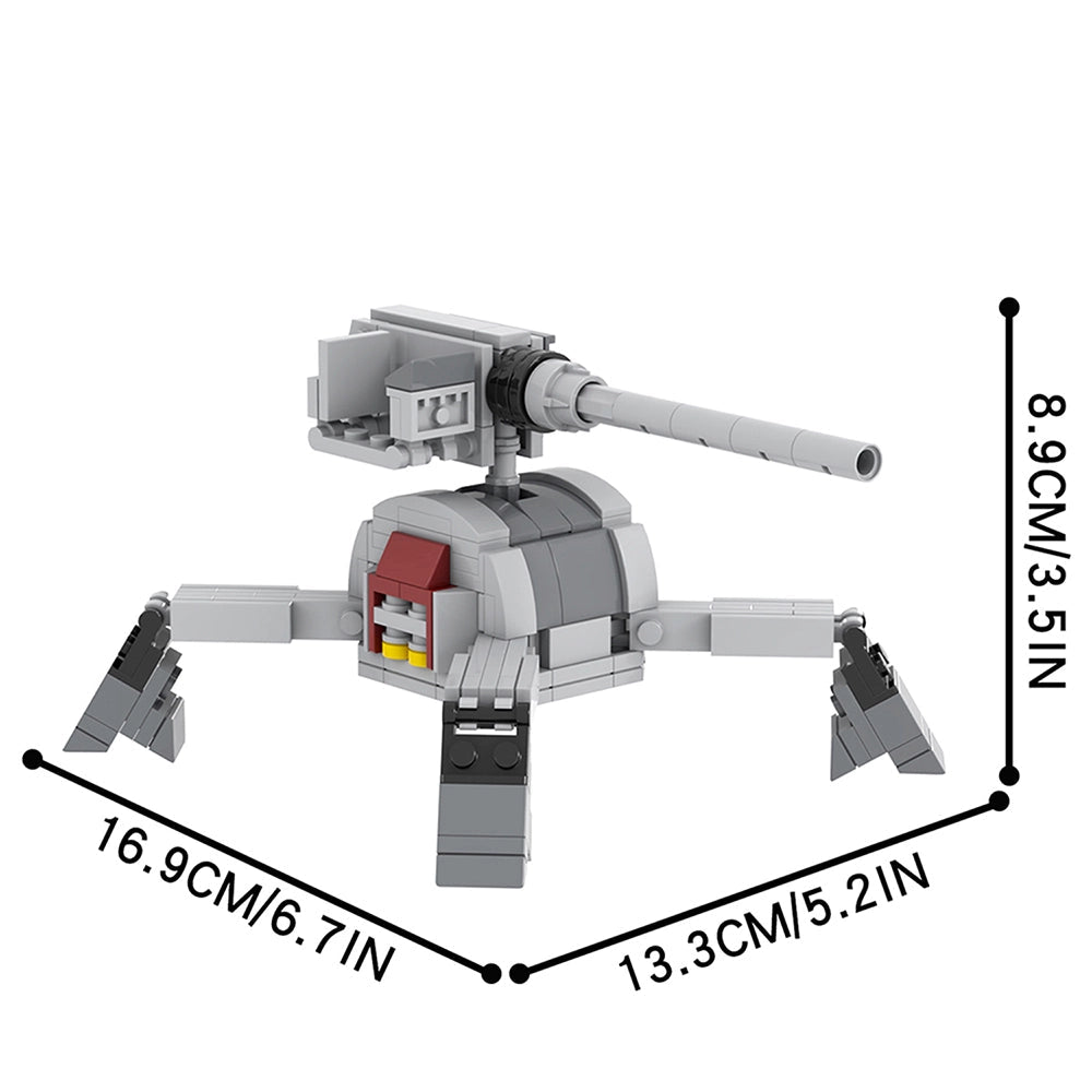 Republic AV-7 Anti-vehicle Artillery Cannon Custom Star Wars MOC