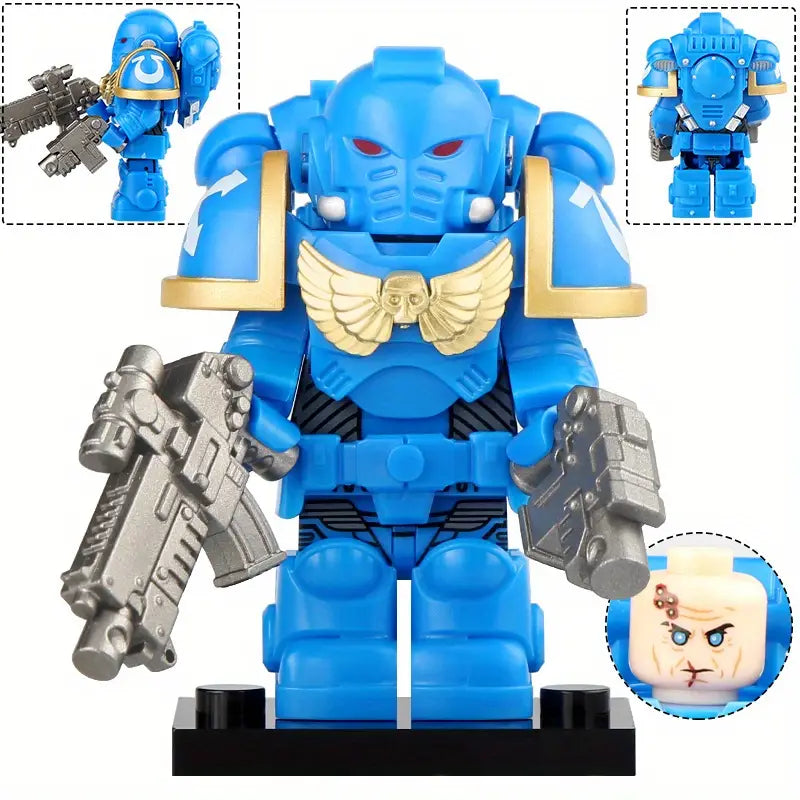 Space Marine Warhammer 40K Bundle Minifigures