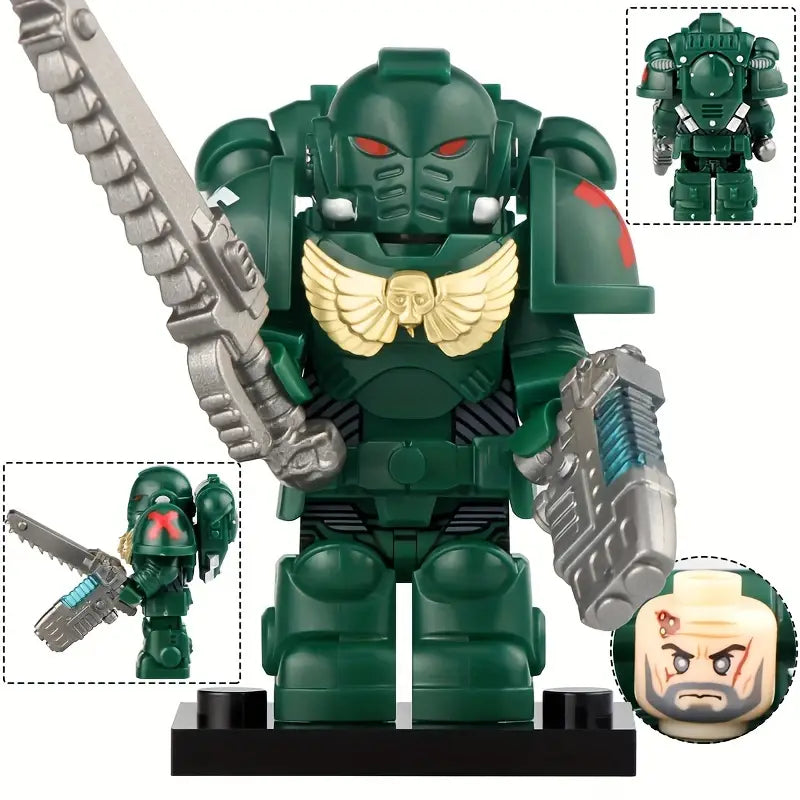 Space Marine Warhammer 40K Bundle Minifigures