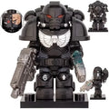 Iron Hands Space Marine Warhammer 40K Minifigure - Minifigure Bricks