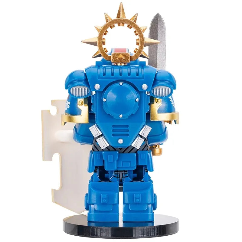 Ultramarines Bladeguard Veteran Warhammer 40K Minifigure - Minifigure Bricks