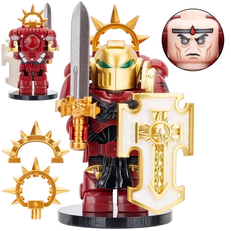 Blood Angels Bladeguard Veteran Warhammer 40K Minifigure - Minifigure Bricks