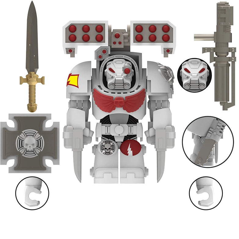 White Scars Terminator From Warhammer 40K Minifigure