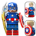 Captain America (Endgame) Custom Marvel Superhero Minifigure - Minifigure Bricks