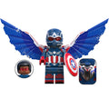 Captain America (Sam Wilson) (Brave New World) Custom Marvel Superhero Minifigure