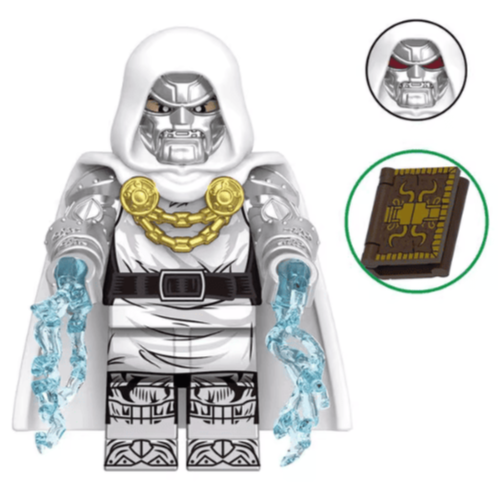 Doctor Doom (Earth-52161) Custom Marvel Supervillain Minifigure - Minifigure Bricks