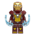 Iron Man Mark 17 Heartbreaker Custom Marvel Superhero Minifigure - Minifigure Bricks