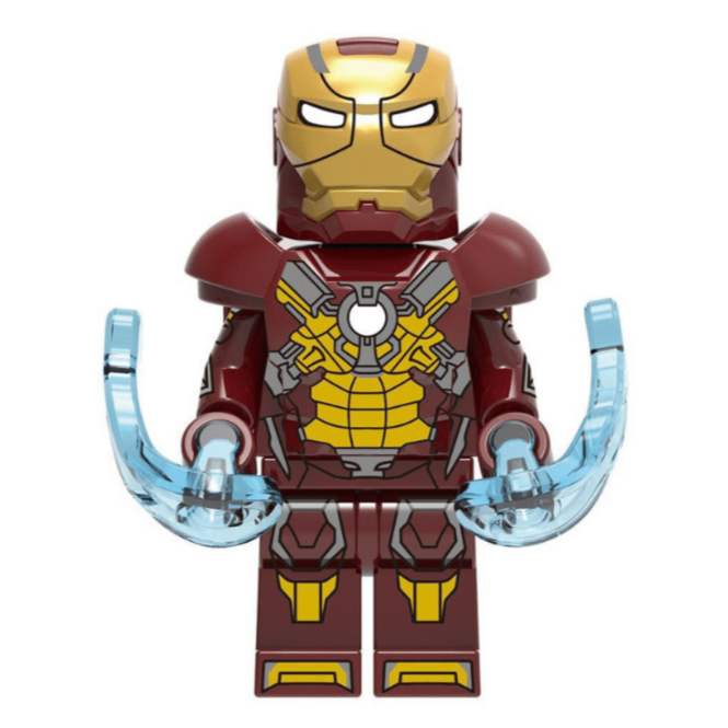 Iron Man Mark 17 Heartbreaker Custom Marvel Superhero Minifigure - Minifigure Bricks