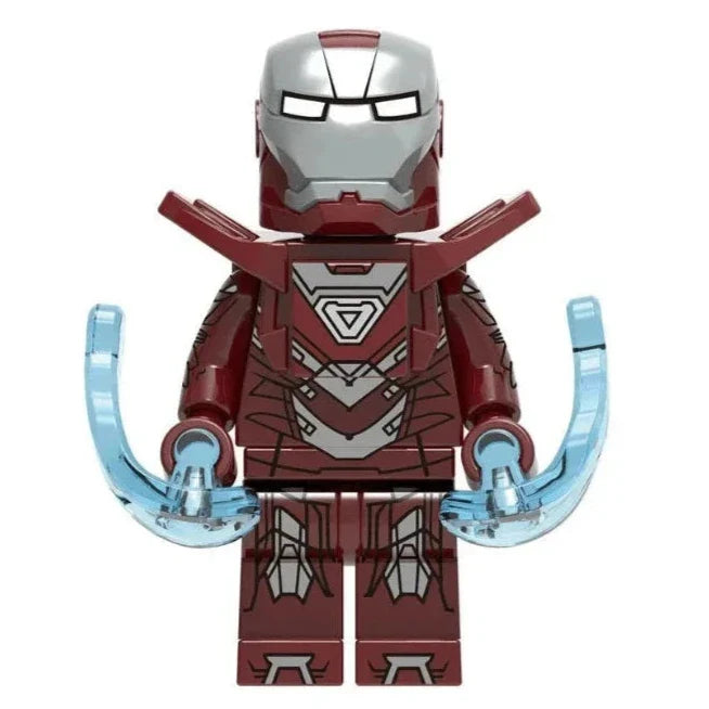 Iron Man Mark 33 Custom Marvel Superhero Minifigure - Minifigure Bricks