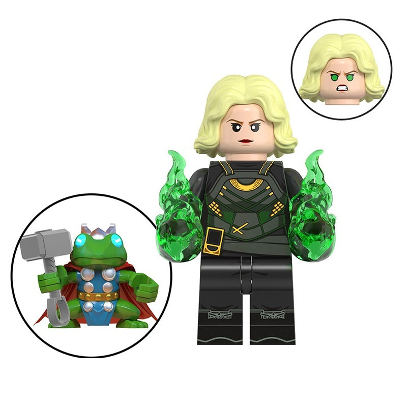 Sylvie (Loki) Custom Marvel Superhero Minifigure - Minifigure Bricks