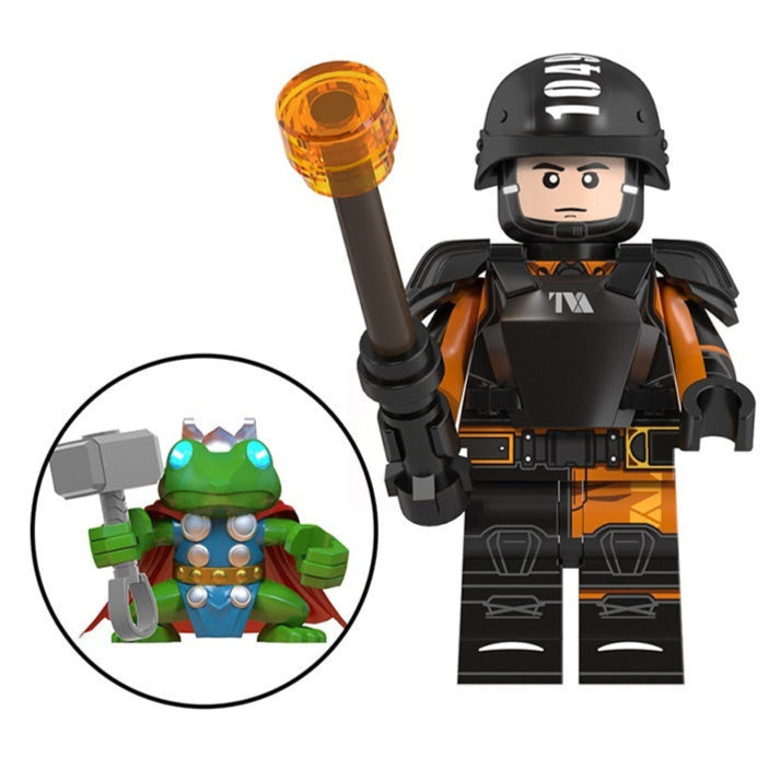 TVA Agent Custom Marvel Superhero Minifigure