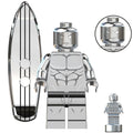 Silver Surfer (Rise of the Silver Surfer) Custom Marvel Superhero Minifigure - Minifigure Bricks