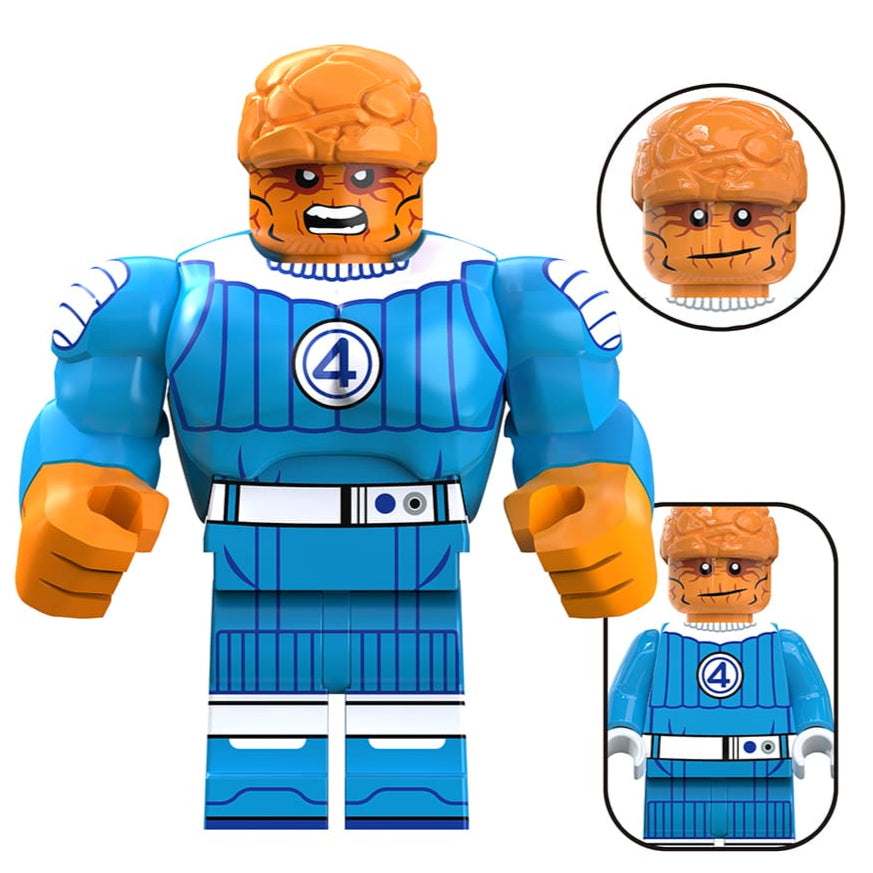 Thing (Fantastic Four First Steps) Custom Marvel Superhero Minifigure - Minifigure Bricks