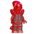 Aliens Transparent Red Xenomorph Minifigure