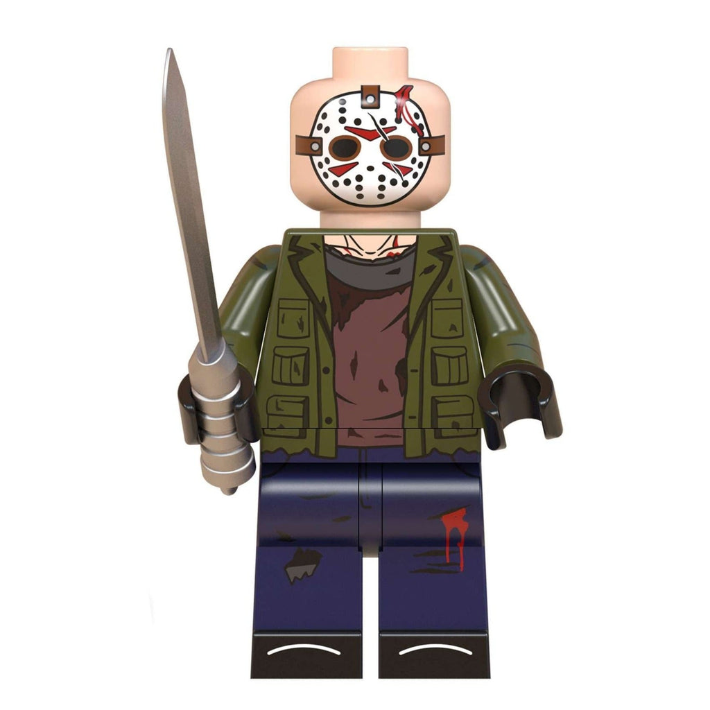 Jason Voorhees Custom Horror Minifigure - Minifigure Bricks