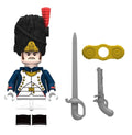 Officer of the French Old Guard Grenadiers Soldier Minifigure - Minifigure Bricks