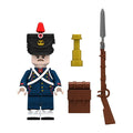 French Artillery Soldier Minifigure - Minifigure Bricks