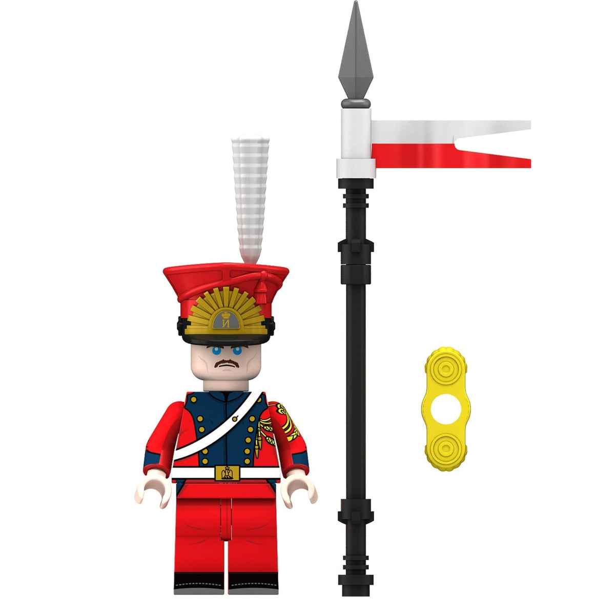 Lancer Infantry Army Military Lancers of the Guard Dutch Regiment Lancer Soldier Minif ...
