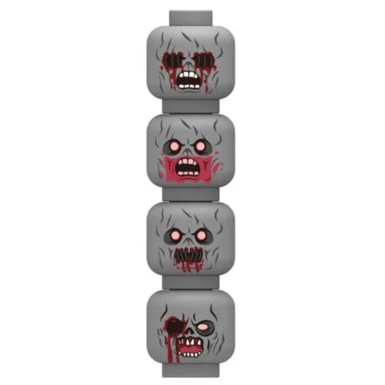 Zombie Minifigure Heads Custom Accessory