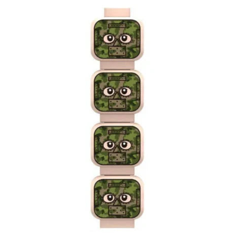 Camouflage Minifigure Heads Custom Accessory - Minifigure Bricks