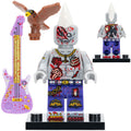 Rock Zombie Custom Horror Minifigure - Minifigure Bricks